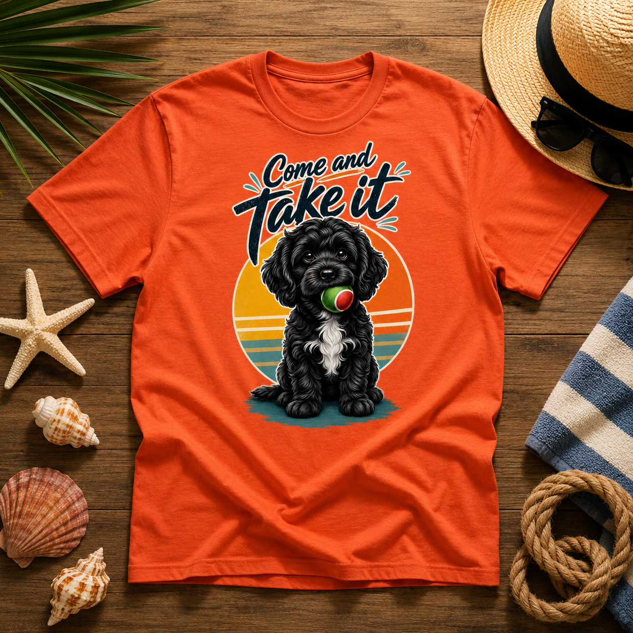 Cockapoo "Come and Take It" Unisex Tee