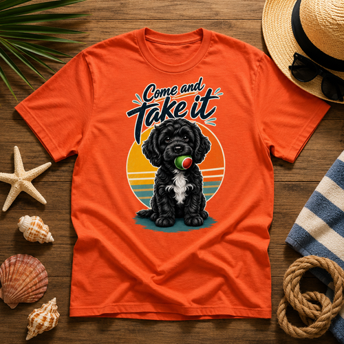 Cockapoo "Come and Take It" Unisex Tee