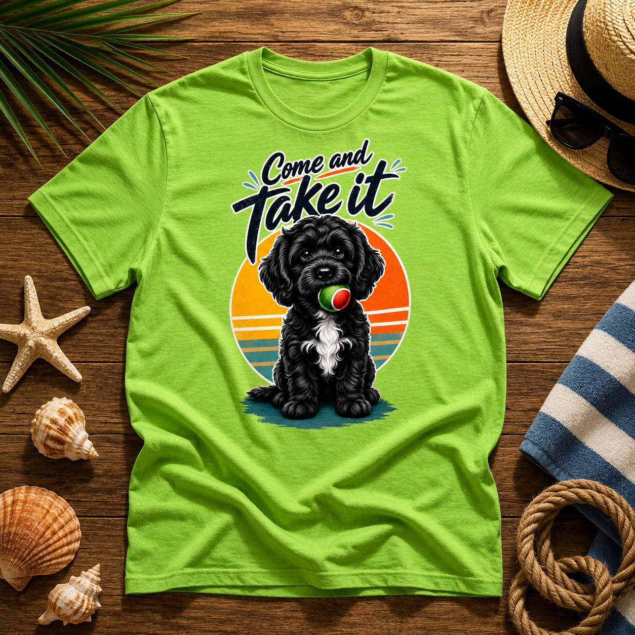 Cockapoo "Come and Take It" Unisex Tee