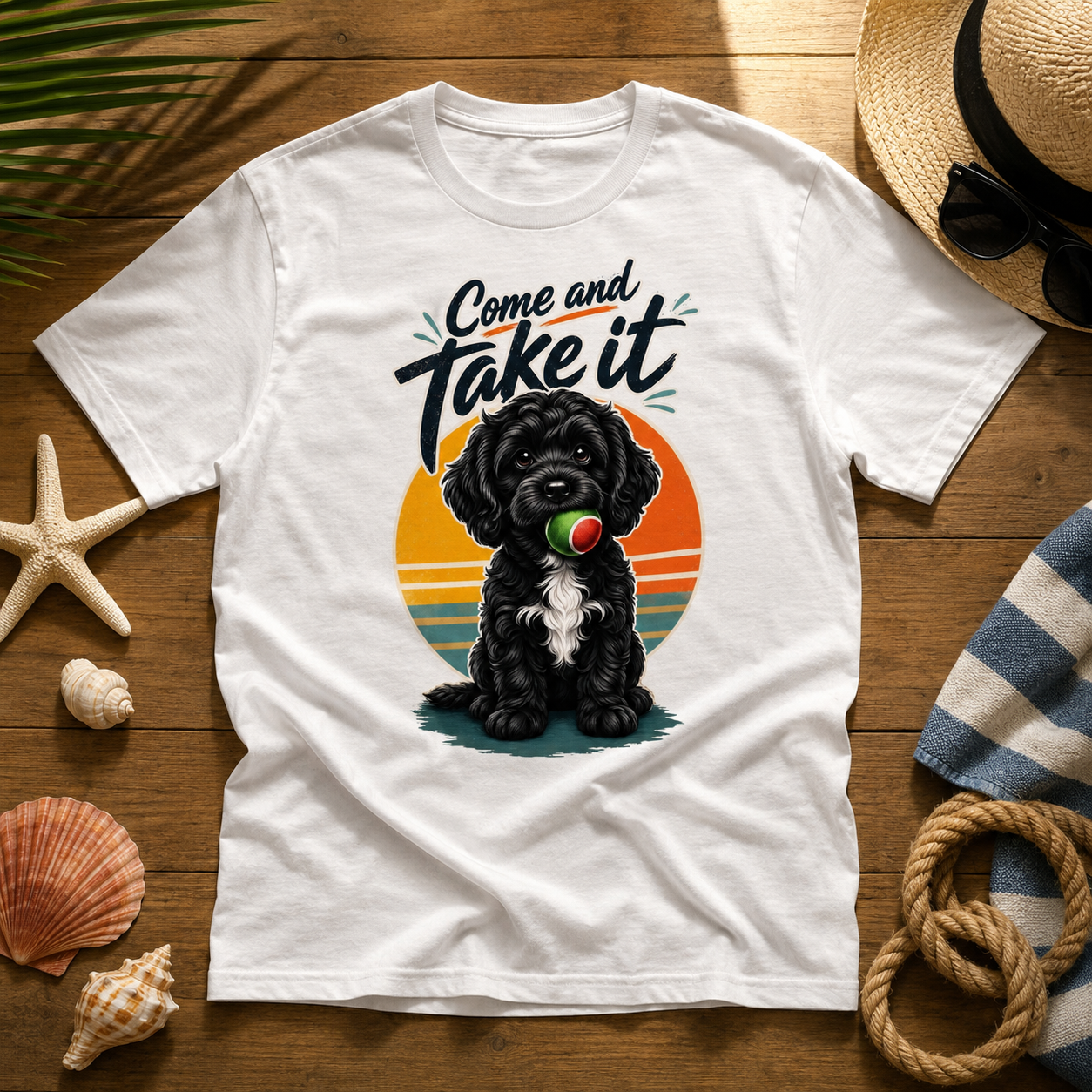 Cockapoo "Come and Take It" Unisex Tee