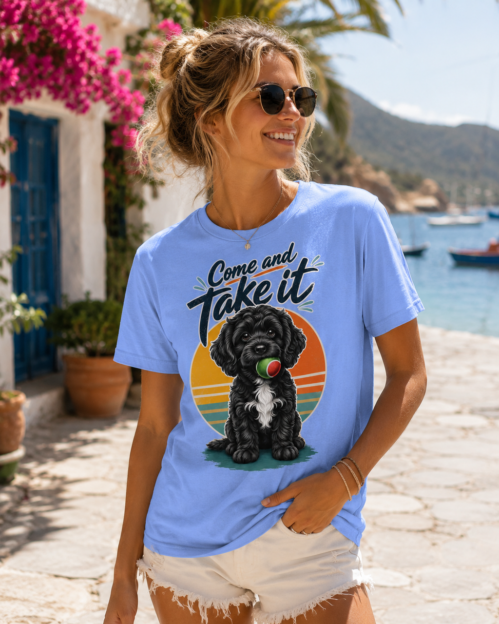 Cockapoo "Come and Take It" Unisex Tee