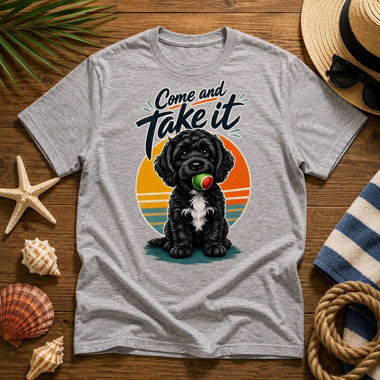 Cockapoo "Come and Take It" Unisex Tee