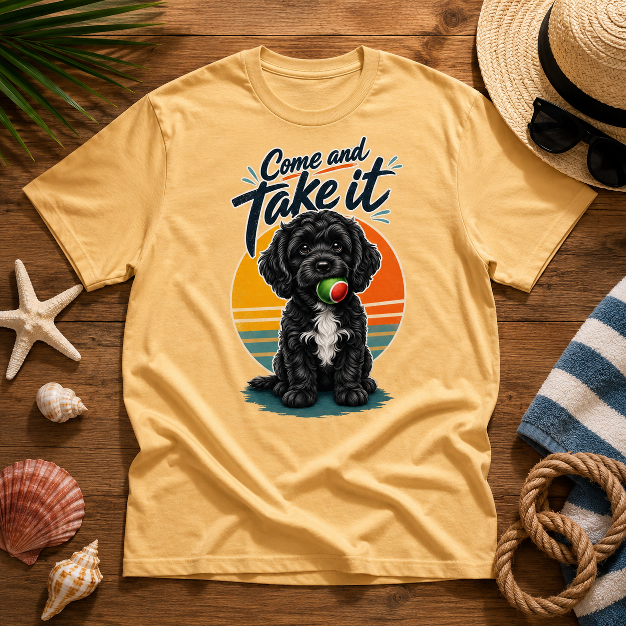 Cockapoo "Come and Take It" Unisex Tee